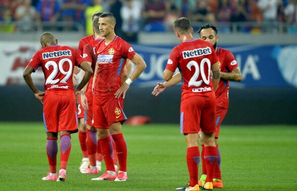 Analiză tăioasă a jocului echipei lui Dică: "Steaua a suferit la mijloc! Nu are construcție și nici posesie. Greșeli nepermise pentru Champions League"