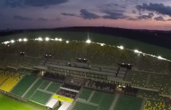 VIDEO Tătărușanu strălucește »  Va juca pe primul stadion din Franța iluminat cu LED-uri