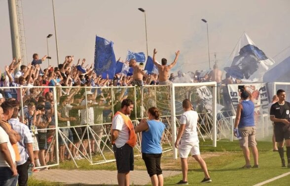 FOTO Revenire de vis pentru echipa lui Adrian Mititelu, FC U Craiova » A fost susținută de peste 1.000 de fani la meciul din Liga a 4-a