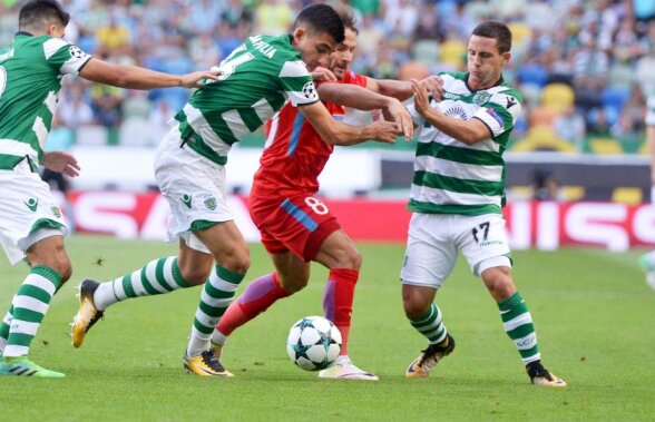 Superaudiență făcută de play-off-ul Champions League » Sporting - FCSB 0-0, cât Brazilia - Germania 1-7!