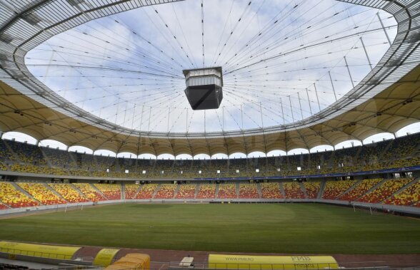 GALERIE FOTO FCSB - Sporting // Rezistă? Imagini cu noul gazon montat pe Arena Națională