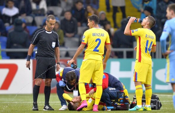 VIDEO Arbitrul care a furat România, suspendat după ce a urlat la un fotbalist: "Mișcă în nenorocita ta de poartă, băi, p...!"
