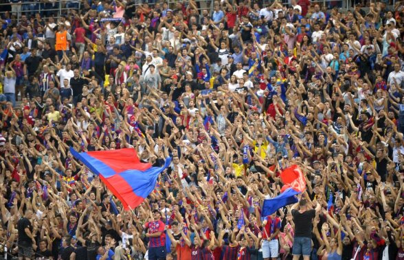 FCSB - Sporting 1-5 // Speranță și entuziasm » Cum a fost atmosfera făcută de fanii steliști în play-off-ul Champions League