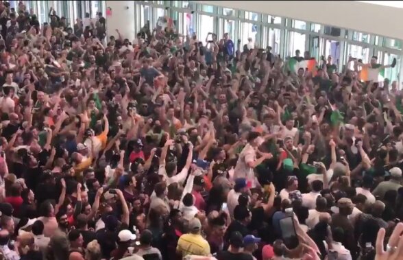 VIDEO Mayweather vs McGregor » Las Vegas e verde! Mii de "spiriduși" creează o atmosferă nebună în așteptarea meciului