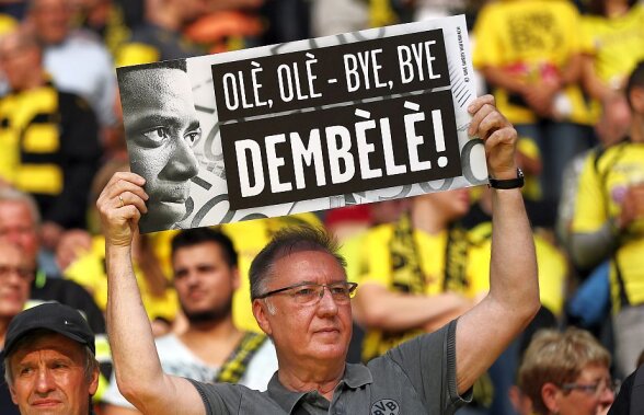 FOTO+VIDEO Dembele, ținta râsetelor lui Dortmund! » Fanii s-au dat în spectacol + vezi golurile din Borussia-Hertha