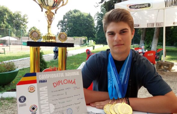 Șeriful seniorilor, la 16 ani » Vlad Ghețu, copilul teribil al tirului sportiv și-a fixat deja următoarea țintă: "În 2020, vreau să ajung la Olimpiada de la Tokyo!"