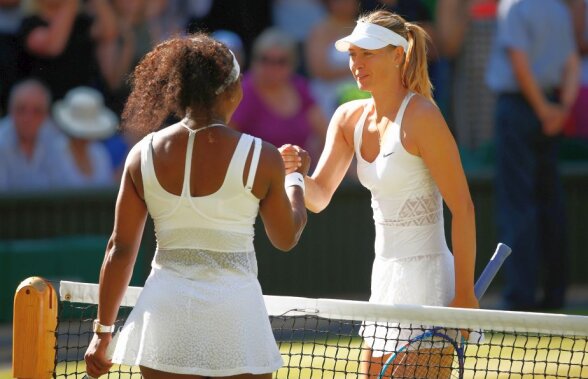 Șarapova, pusă la punct de antrenorul lui Williams: "Cea mai mare bucurie a Mariei e când Serena nu participă"