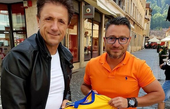 Gică Popescu se implică în campania pentru Imre Janko! A donat un tricou semnat de el 