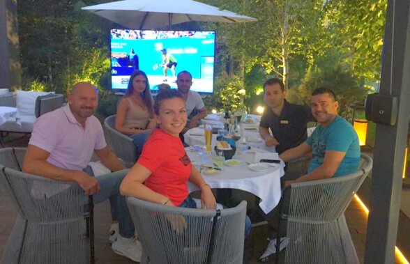 FOTO Simona Halep a văzut meciul lui Tecău într-o companie selectă