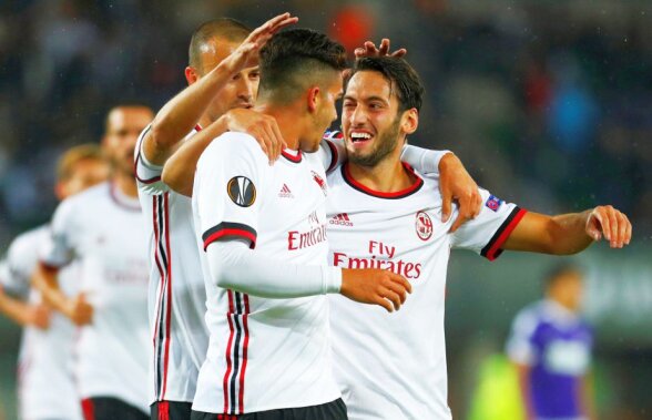 VIDEO AC Milan, victoria de senzație în Europa League: "Calhanoglu genial, André Silva letal"