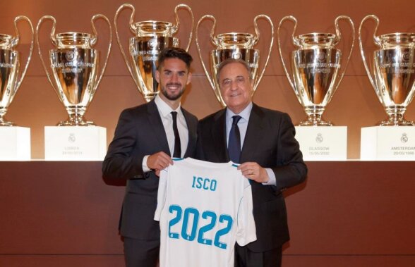 Isco și-a prelungit contractul cu Real Madrid și a vorbit deschis despre oferta Barcelonei: "A fost interes din partea lor"