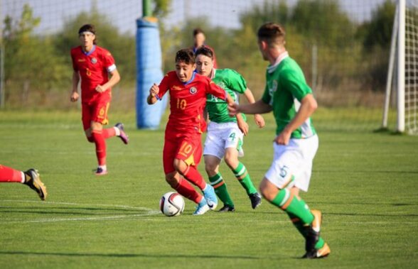Victorie pentru naționala U16 a României în amicalul cu Irlanda