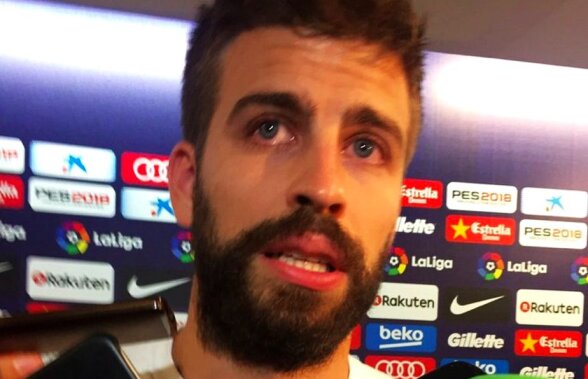 VIDEO+FOTO Pique a izbucnit în lacrimi la finalul meciului jucat cu Las Palmas: "Mă retrag dacă asta vreți!"