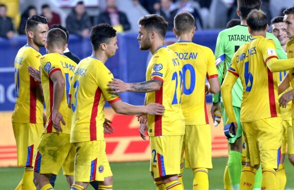FOTO Ioniță a debutat la națională și a plecat cu un suvenir de la stadion: "Recunosc! M-am sufocat din cauza emoțiilor"