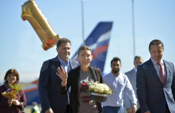 Simona Halep a revenit în România » Primele declarații ale liderului mondial: "Cel mai frumos mesaj a fost de la Serena!"