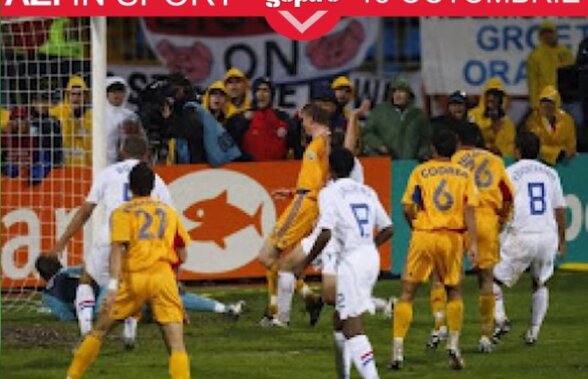 VIDEO Azi în sport: 13 octombrie, ziua în care Goian ne-a calificat la EURO 2008