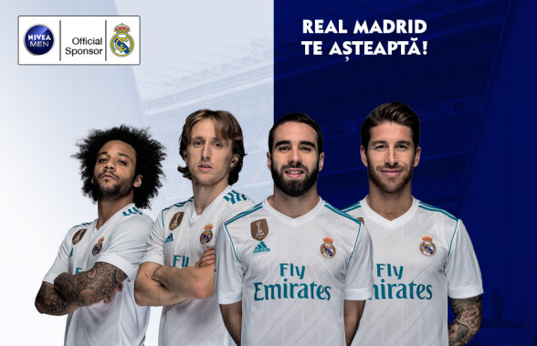 Marchează acum cu NIVEA MEN și Real Madrid!