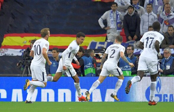 FOTO + VIDEO Eroare gravă de arbitraj în Tottenham - Real Madrid: englezii au deschis scorul din ofsaid