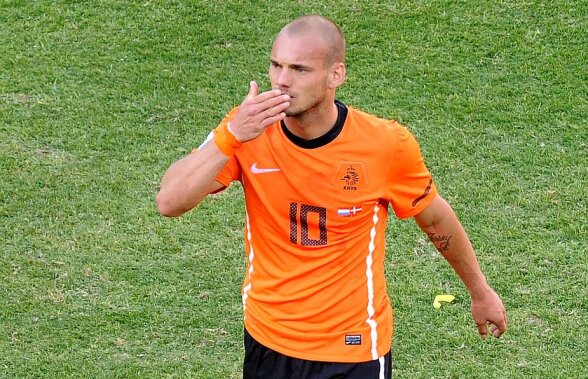 Anunțul făcut de Wesley Sneijder înaintea meciului cu "tricolorii": "Va veni momentul acesta"