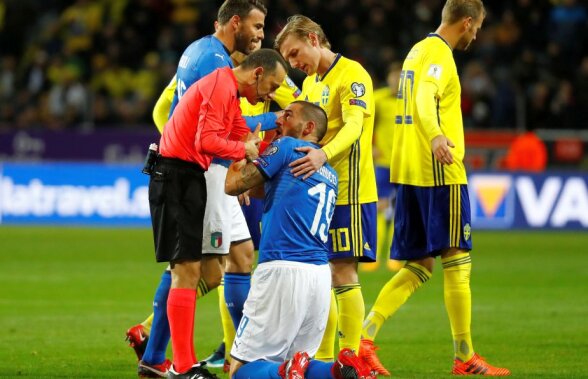 Suedezii se tem de arbitraj după ce italienii s-au plâns la Infantino! Squadra Azzurra poate rata prezența la Campionatul Mondial după 60 de ani