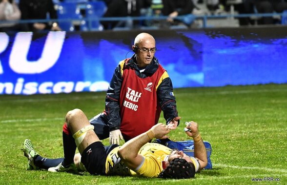 Deces la lotul național: "Tavi este o pierdere grea pentru noi, pentru rugby-ul românesc"