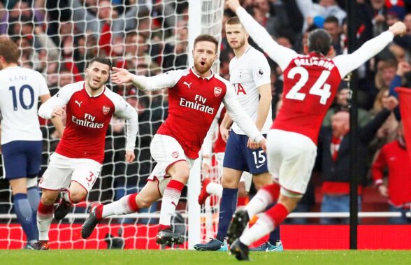 VIDEO + FOTO » Arsenal - Tottenham 2-0 » Victorie categorică a "tunarilor" în derby-ul Nordului Londrei
