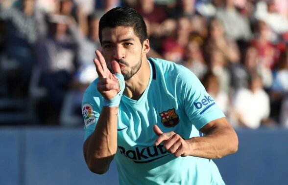 VIDEO Încă o victorie pentru FC Barcelona! Luis Suarez a marcat din nou după o lună de pauză 