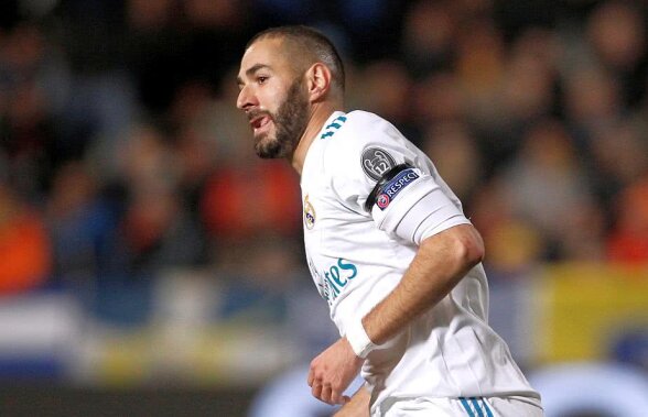 VIDEO "S-a întors Benzema!" » Francezul, ironizat după "dubla" din meciul cu Apoel