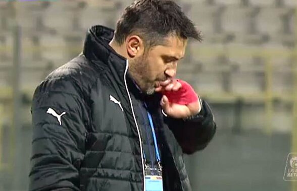 Claudiu Niculescu s-a ales cu un cui în mână după meciul cu Mediaș! Antrenorul nu renunță: "Suferim în atac"