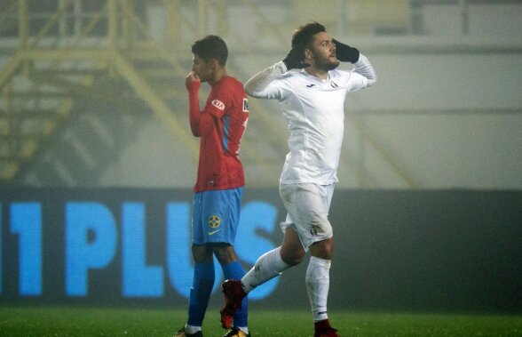 Încă o formație din Liga 1 se bate pentru Alex Ioniță » Cine l-a urmărit din tribune în victoria Astrei cu Juventus București, 1-0