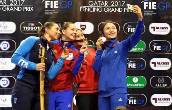 FOTO Strălucire regăsită » Ana Maria Popescu, prima la Grand Prix-ul de la Doha