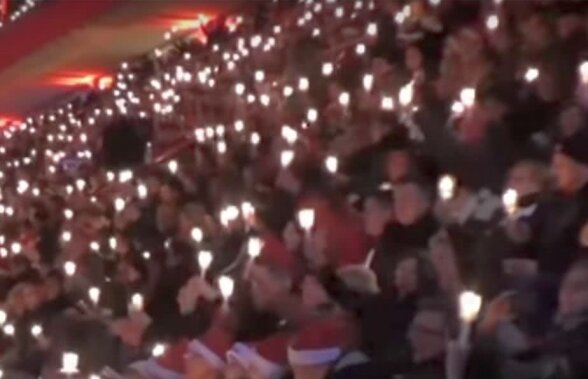 VIDEO Momente unice în Germania! 30.000 de fani s-au strâns pe stadion pentru a cânta colinde