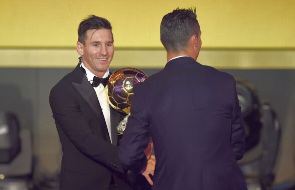 "Anunț-șoc" făcut azi în presa din Spania » ”Ronaldo a decis să renunțe la Balonul de Aur: «Messi e mai bun!»” ;)