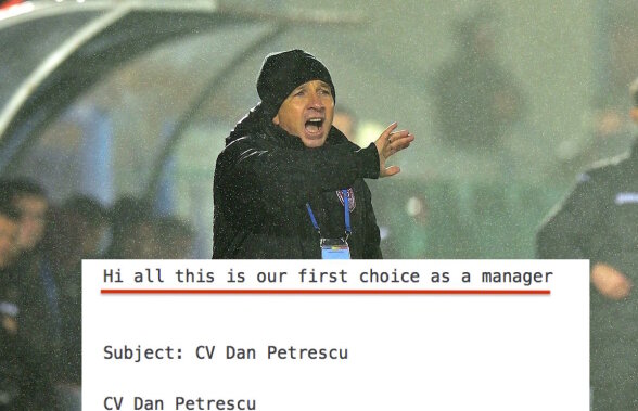 DOCUMENTE Emailul care îi putea schimba viața lui Dan Petrescu. Modul bizar în care a ratat o șansă incredibilă de a-și îndeplini marele vis: să antreneze în Anglia