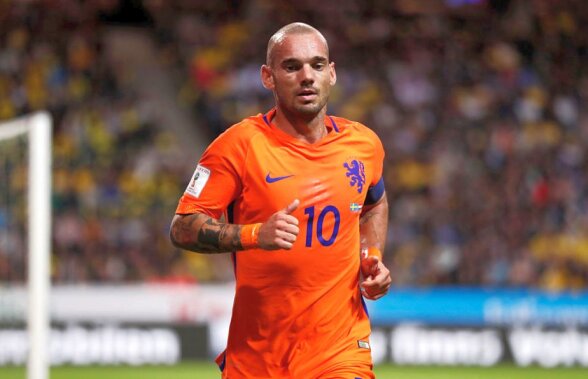 FOTO OFICIAL Wesley Sneijder a schimbat iar echipa! Destinaţie-surpriză pentru cel mai selecţionat olandez din istorie