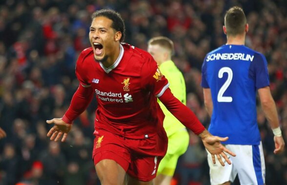 VIDEO Liverpool, victorie în derby-ul Merseyside din Cupa Angliei » Van Dijk, erou la debut