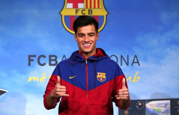 VIDEO + FOTO Coutinho, primele imagini în echipamentul Barcelonei » Ce a declarat Coutinho pe Camp Nou: "Voi juca alături de idolii mei"