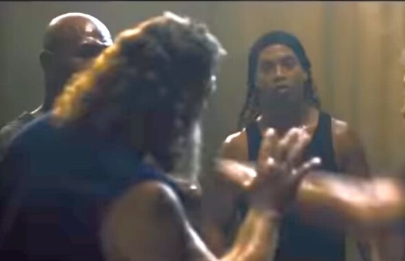 Ronaldinho, martor la bătaia dintre Mike Tyson şi Jean-Claude Van Damme