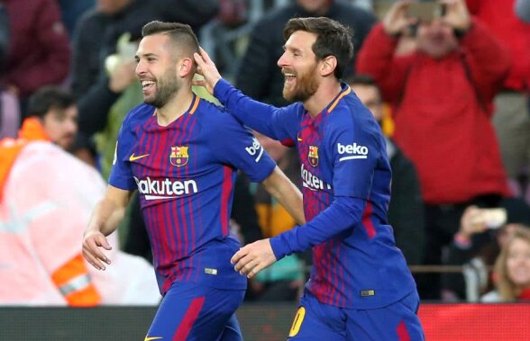 VIDEO MessiAlba, duetul de șoc! Trei goluri în doi cu Celta + Al 7-lea assist al lui Alba pentru Messi în acest sezon!