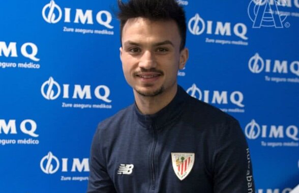 Cristi Ganea a dat primele declarații după ce a ajuns la Athletic Bilbao: "Aduriz mă așteaptă să-i centrez ca să marcheze cu capul"