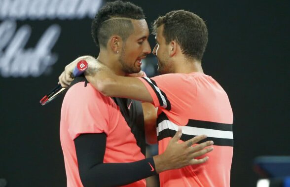 AUSTRALIAN OPEN. VIDEO+FOTO S-a aflat! Ce și-au spus la fileu Grigor Dimitrov și Nick Kyrgios după optimea fabuloasă de la Australian Open