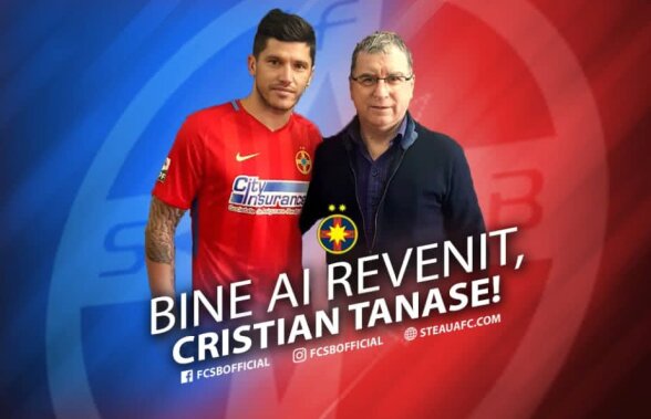 EXCLUSIV Cristi Tănase a semnat azi cu FCSB! Gigi Becali a dat toate detaliile afacerii: "Așa a vrut el"