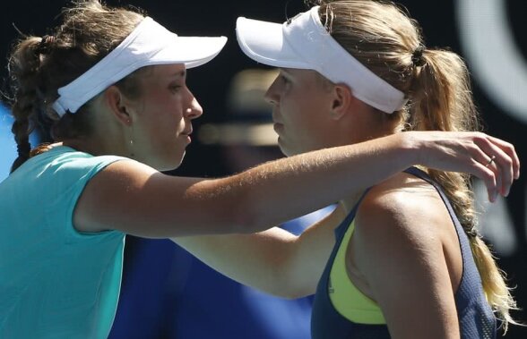 CAROLINE WOZNIACKI - ELISE MERTENS » S-a terminat prima semifinală de la Australian Open! Știm pe cine întâlnește Simona Halep în finală