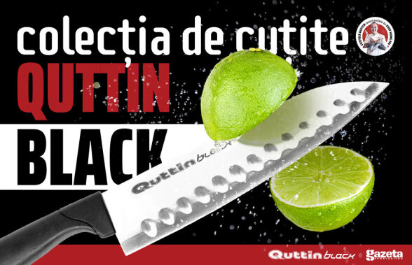 Gazeta Sporturilor lanseaza in Romania colectia de cutite QUTTIN Black!