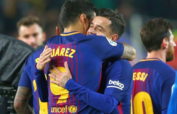 VIDEO Déjà-vu! Suárez, assist la primul gol blaugrana al lui Coutinho, la fel ca la Liverpool