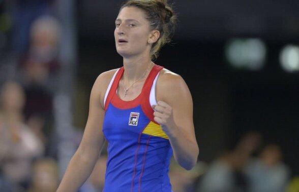 Corespondenţă de la Cluj » Irina Begu, decisivă în duelul din Fed Cup: "Cred că e prima dată" » Cum și-a schimbat tactica înainte de meci