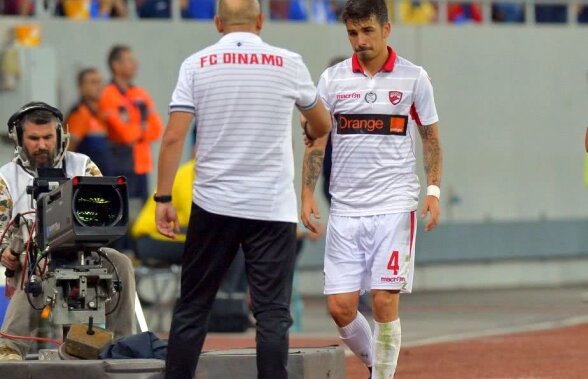 Pedeapsă pentru Sergiu Hanca? Cum a explicat Miriuță decizia de a-l lăsa pe bancă pe căpitanul lui Dinamo contra Chiajnei