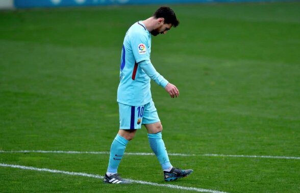 Messi nu scapă orice ar face! E la doar un pas să-și bată recordul negativ! :O 