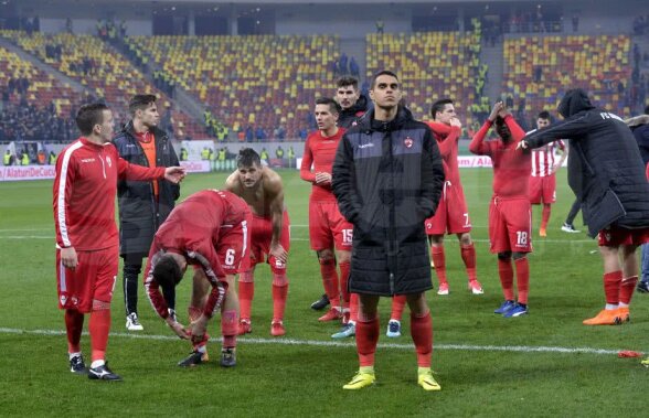 DINAMO - FCSB 2-2 / Un titular dinamovist a venit cu lacrimi în ochi la microfon: "Am fost foarte răcit, am căzut și s-a întâmplat acest dezastru"