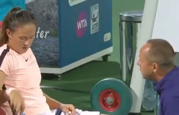 WTA DUBAI // VIDEO Discursul săptămânii în WTA: a fost condusă cu set și break, dar a revenit incredibil după speech-ul antrenorului: "Asta e singura ta șansă!"
